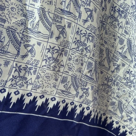 NWT CABI Beach Club Cover Up in Playa Print. Tropical. Cruise wear. Kimono - Picture 5 of 15